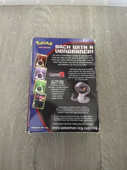 Pokemon Ex Team Rocket Returns Theme Deck Jessie OPENED PACK AND THEME DECK - Image 2