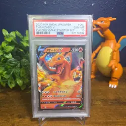 2020 Pokemon Charizard V Japanese Starter Set PSA 10 💎📈 - Image 1