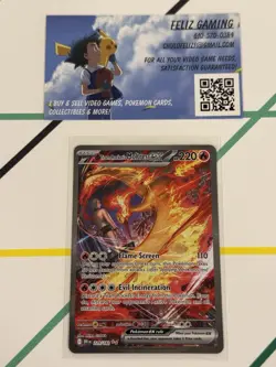 Team Rocket's Moltres ex #229/182 Destined Rivals NM/Near Mint Pokemon 2025 - Image 1