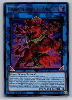 Yugioh! Unchained Soul of Anguish - BLMM-EN158 - Ultra Rare - 1st Edition - Image 1