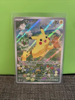 Pikachu 088 Sv: Scarlet & Violet Promo Cards Illustrator Rare Holo - Image 1