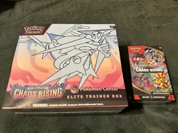 Mega Evolutions: Chaos Rising Pokemon Center Elite Trainer Box & Booster Bundle - Image 1