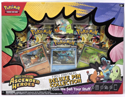 Pokemon Ascended Heroes First Partners Deluxe Pin Collection BRAND NEW - SEALED - Image 1