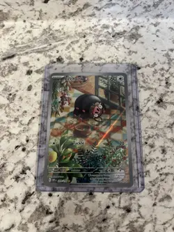 Pokemon Lechonk 209/197 SV03 Obsidian Flames Illustration Rare Holo 60 HP - Image 1