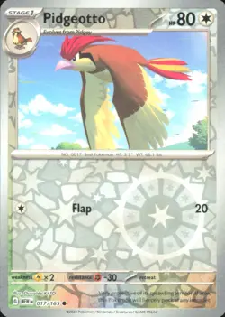 Pidgeotto SV: Scarlet & Violet 151 017/165 NM - Pokemon TCG - Image 1
