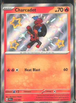 Charcadet - SV: Paldean Fates 114/091 NM - Pokemon TCG - Image 1