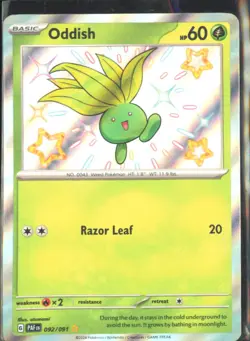 Oddish SV: Paldean Fates 092/091 NM - Pokemon TCG - Image 1