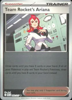 Team Rocket's Ariana ME: Ascended Heroes 202/217 NM - Pokemon TCG - Image 1