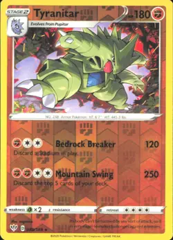 Tyranitar SWSH03: Darkness Ablaze 088/189 LP - Pokemon TCG - Image 1