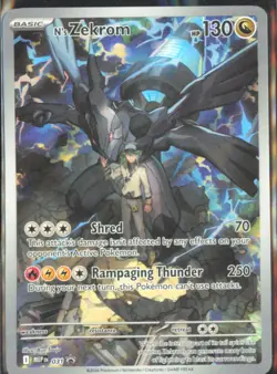 N's Zekrom - ME: Mega Evolution Promo 031 NM - Pokemon TCG - Image 1