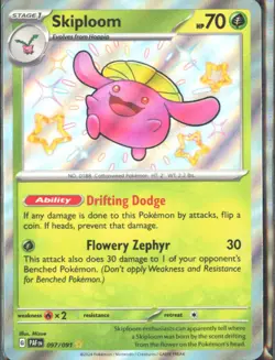 Skiploom SV: Paldean Fates 097/091 NM - Pokemon TCG - Image 1