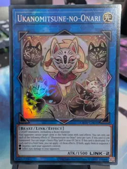 YuGiOh! Ukanomitsune-No-Onari OP30-EN010 Super Rare - Image 1