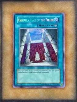 Yugioh Valhalla, Hall of the Fallen PP02-EN020 Secret Rare NM - Image 1