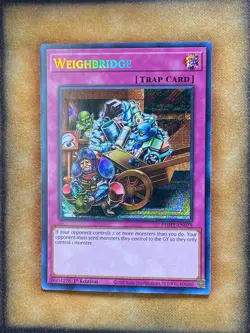 Yugioh Weighbridge PHHY-EN078 Secret Rare 1st Ed NM - Image 1
