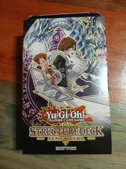 Yugioh Structure Deck Seto Kaiba 1st Edition Factory Sealed - Image 1
