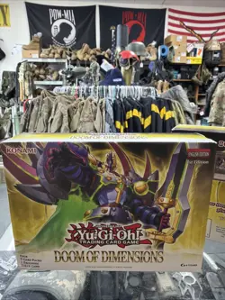 2025 Konami Yu-Gi-Oh Doom of Dimensions TCG Box English 1st Edition - Image 1