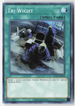 Yugioh - Tri-Wight OP15-EN018 Unlimited - OTS Tournament Pack 15 - Image 1