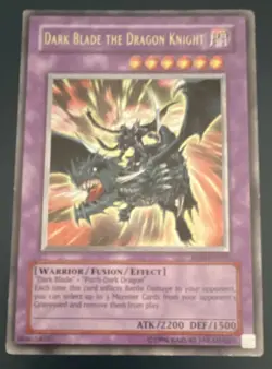 Konami Yu-Gi-Oh! Dark Blade the Dragon Knight RDS-EN035 Ultra Foil 1st Ed - Image 1