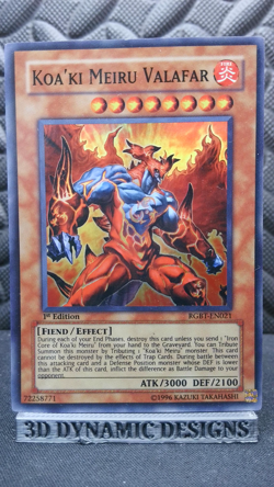 | Yugioh Koa'ki Meiru Valafar RGBT-EN021 1st Edition Super Rare PL 🔥 | - Image 1