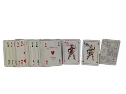 Vintage Cambissa Trieste Bridge Playing Cards Double Deck Instr Cards In French - Image 2