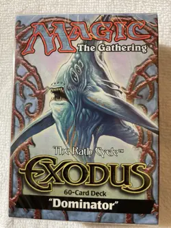 Magic The Gathering Exodus The Rath Cycle Dominator 60 Card Sealed Deck - Image 1