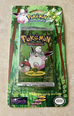 Pokemon TCG Jungle Booster Pack WOTC 11 Cards English Wigglytuff Sealed Base - Image 1