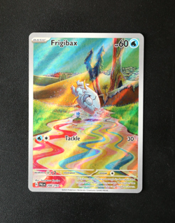 Pokemon Card TCG - Frigibax 208/193 - Paldea Evolved - Illustration Rare - NM ⭐ - Image 1