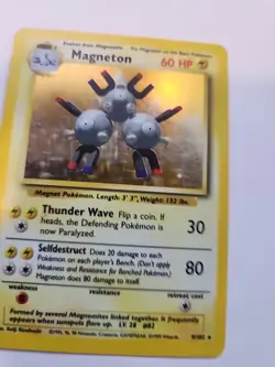 Magneton Holo Base Pokemon Card WOTC - Image 5