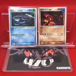 2set!! EX+~NM-) Pokemon Card ex-Era Legend Set Japanese Kyogre Groudon Promo - Image 1