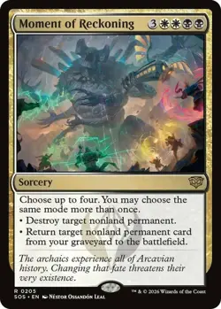 4 x Moment of Reckoning - Secrets of Strixhaven - NM-Mint - MTG - Image 1