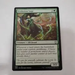 Evolution Sage - Commander: Zendikar Rising - LP - Uncommon - Creature - Image 1
