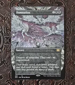 MTG | Damnation (353) | (Borderless) Double Masters 2022 | NM-M - Image 1
