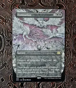 MTG | Damnation (353) | (Borderless) Double Masters 2022 | NM-M - Image 2
