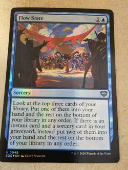 Flow State - Foil - Secrets of Strixhaven - Mtg - Image 1