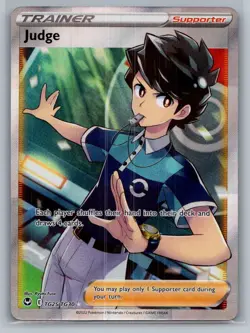 Judge TG25/TG30 Ultra Rare Silver Tempest Trainer Gallery Pokemon Near Mint - Image 1
