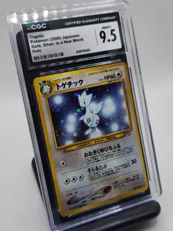 Togetic - Pokemon Gold, Silver, to a New World Holo, Mint+ (CGC 9.5) - Image 1