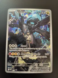 Pokemon TCG N's Zekrom #31 Black Star Promo 2 (Read Description) - Image 1