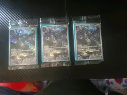 Pokemon TCG N's Zekrom Full Art Promo SEALED x 3! - Image 1