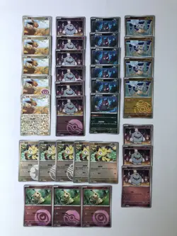 Pokemon TCG Mixed Lot of Japanese Cards NM/M (366 Card Total) 2025 HOLOS - Image 2