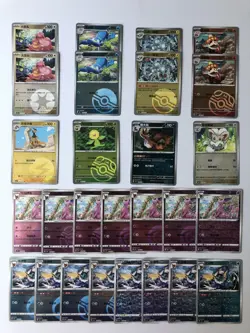 Pokemon TCG Mixed Lot of Japanese Cards NM/M (366 Card Total) 2025 HOLOS - Image 5