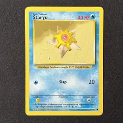 Staryu 65/102 Base Set 4th Print Pokemon Card - Image 2