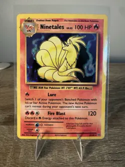 Pokemon Company Ninetales 15/108 Evolutions Holo Rare 100 HP English 2016 - Image 1