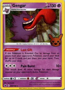 Pokemon TCG Pokemon Gengar Gengar Promo Holo - Image 1