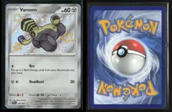 Varoom 192/091 Shiny Rare Paldean Fates Pokemon NM/M - Image 3