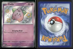 Cleffa 150/091 Shiny Rare Paldean Fates NM/M Pokemon - Image 3
