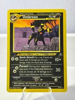 2001 Pokemon Neo Discovery - Umbreon 1st Edition 32/75 - Image 1