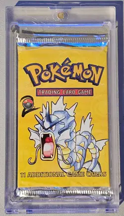 Base set 2 pokemon booster pack GYARADOS (Factory Sealed/unweighed) - Image 1