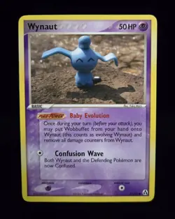 Pokemon TCG - WYNAUT - 71/92 - EX: LEGEND MAKER (2006) - VINTAGE - LP - Image 1
