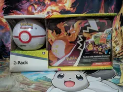 Pokemon 2020 Collectors Chest Tin Lunchbox & Primer Ball Tin Sam’s Club 2-pack - Image 1