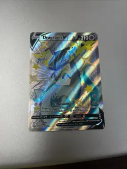 Pokemon Black Star Promo #SWSH096 Dragapult V Full Art Foil Promo - Image 1